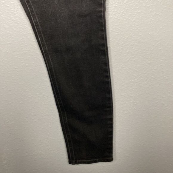 Old Navy Black High Rose Super Skinny Jeans Denim Size 10 - Picture 6 of 11